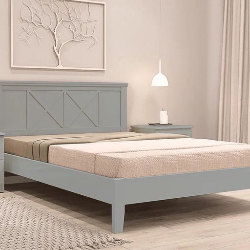 Кровать «Грация-2», антрацит (серая)